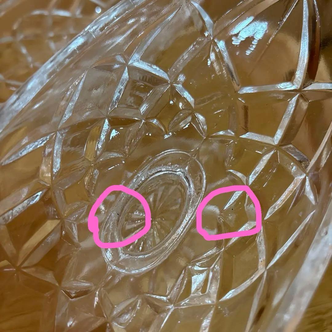 プリンアラモード 器 ガラス 皿 レトロ レア 5個セット