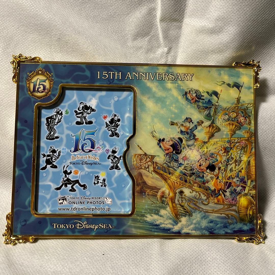 TOKYO Disney SEA 15周年フォトフレーム　ズートピアぬいぐるみ