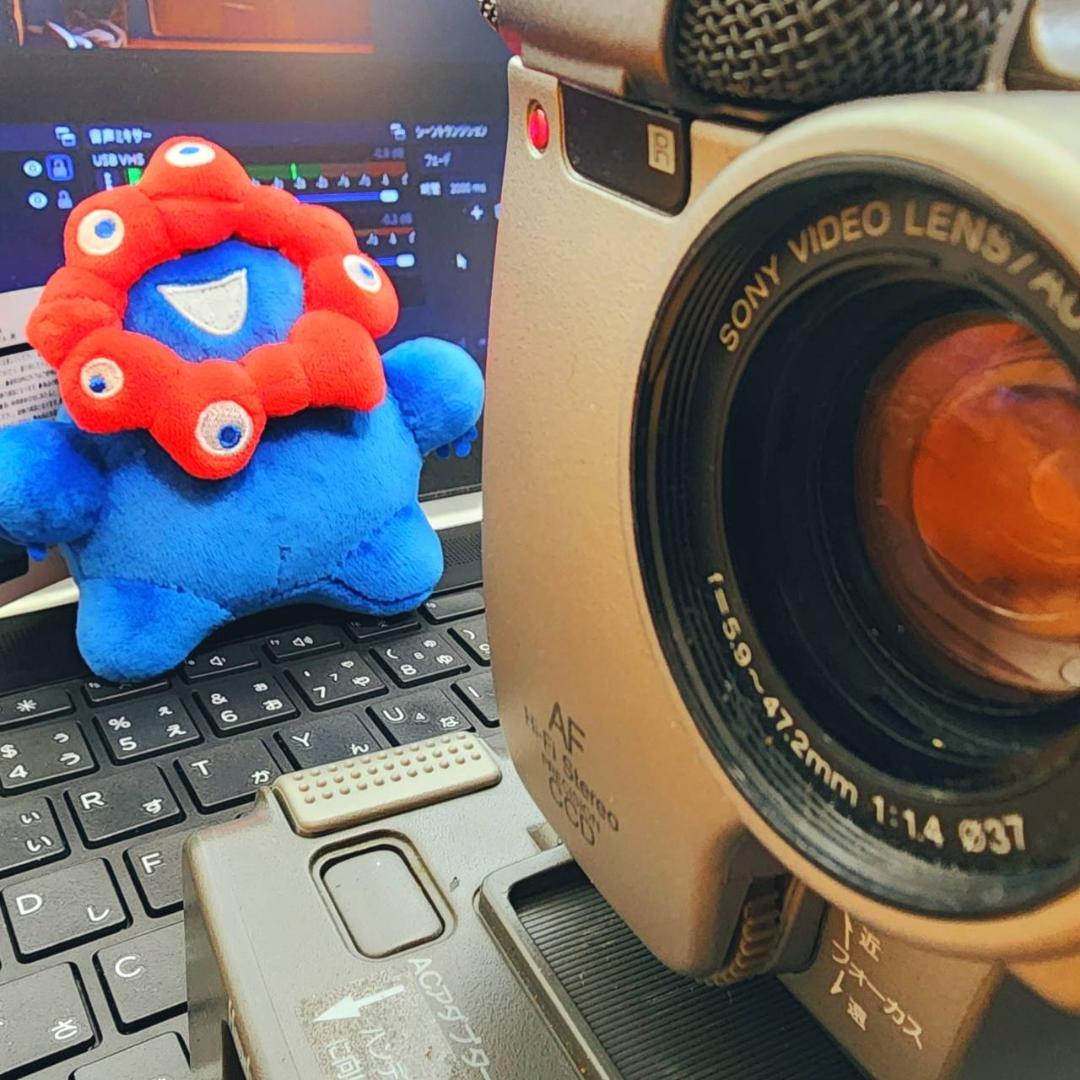 【動作確認済】SONY 高画質 Hi8 ビデオカメラ ステーション セット