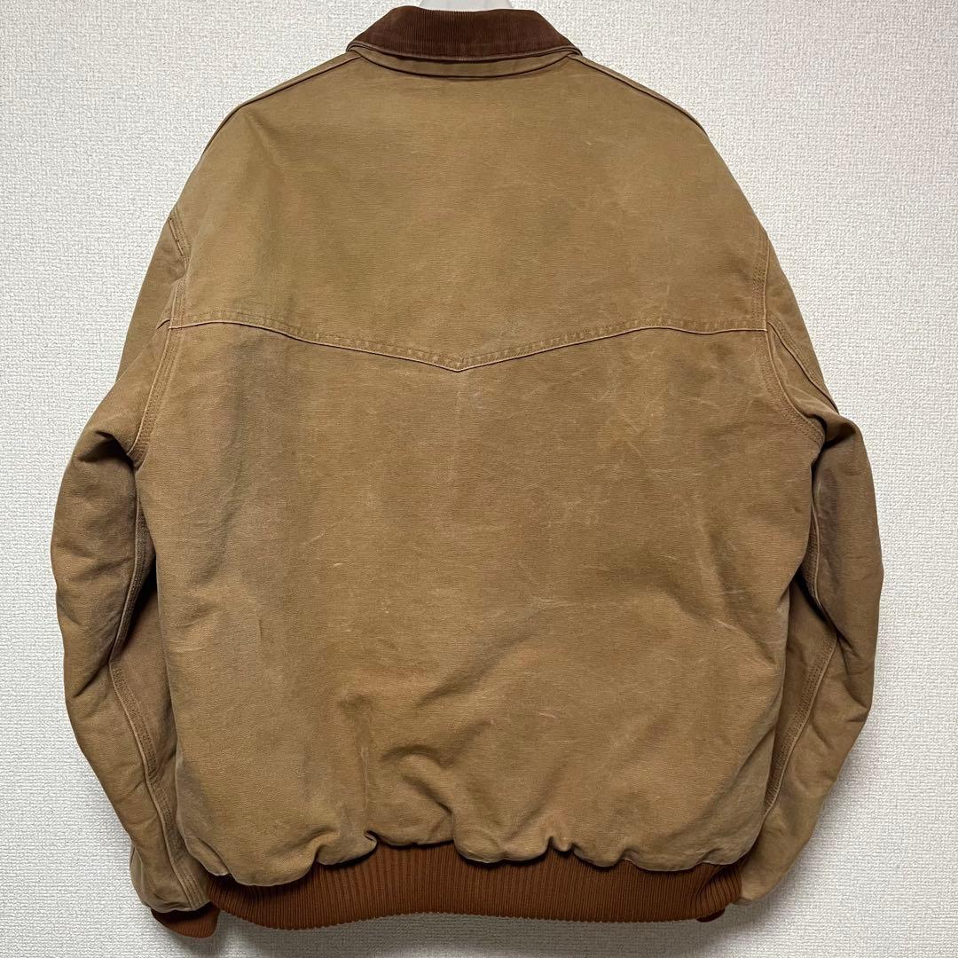 carhartt サンタフェジャケット 企業ロゴ