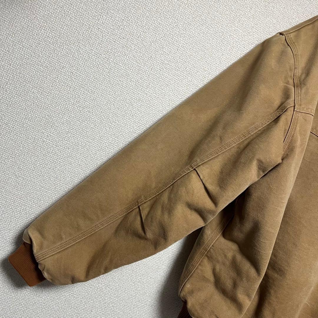 carhartt サンタフェジャケット 企業ロゴ