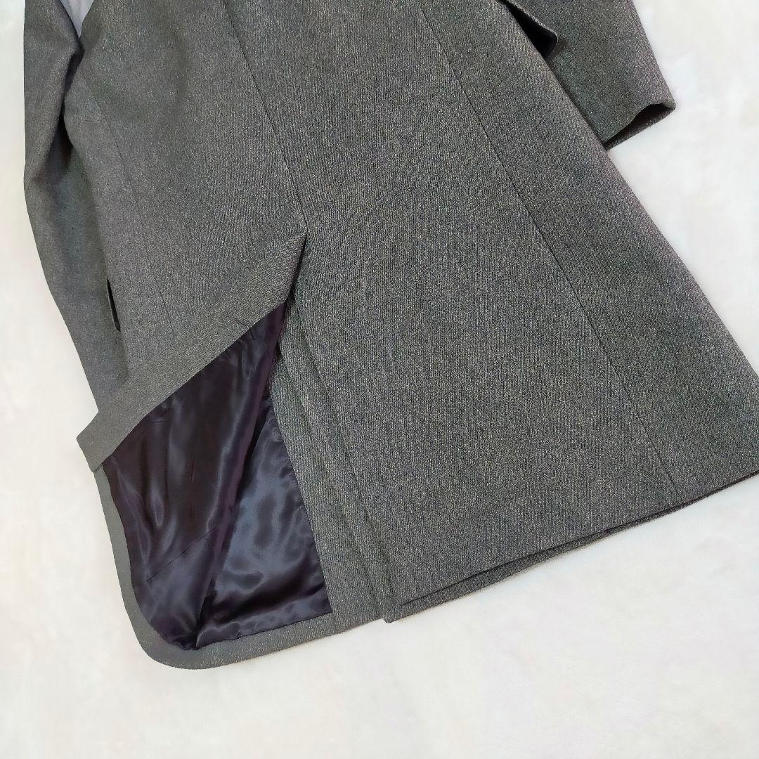 Paul Smith　異素材ドッキング　ダブルブレストロングチェスターコート