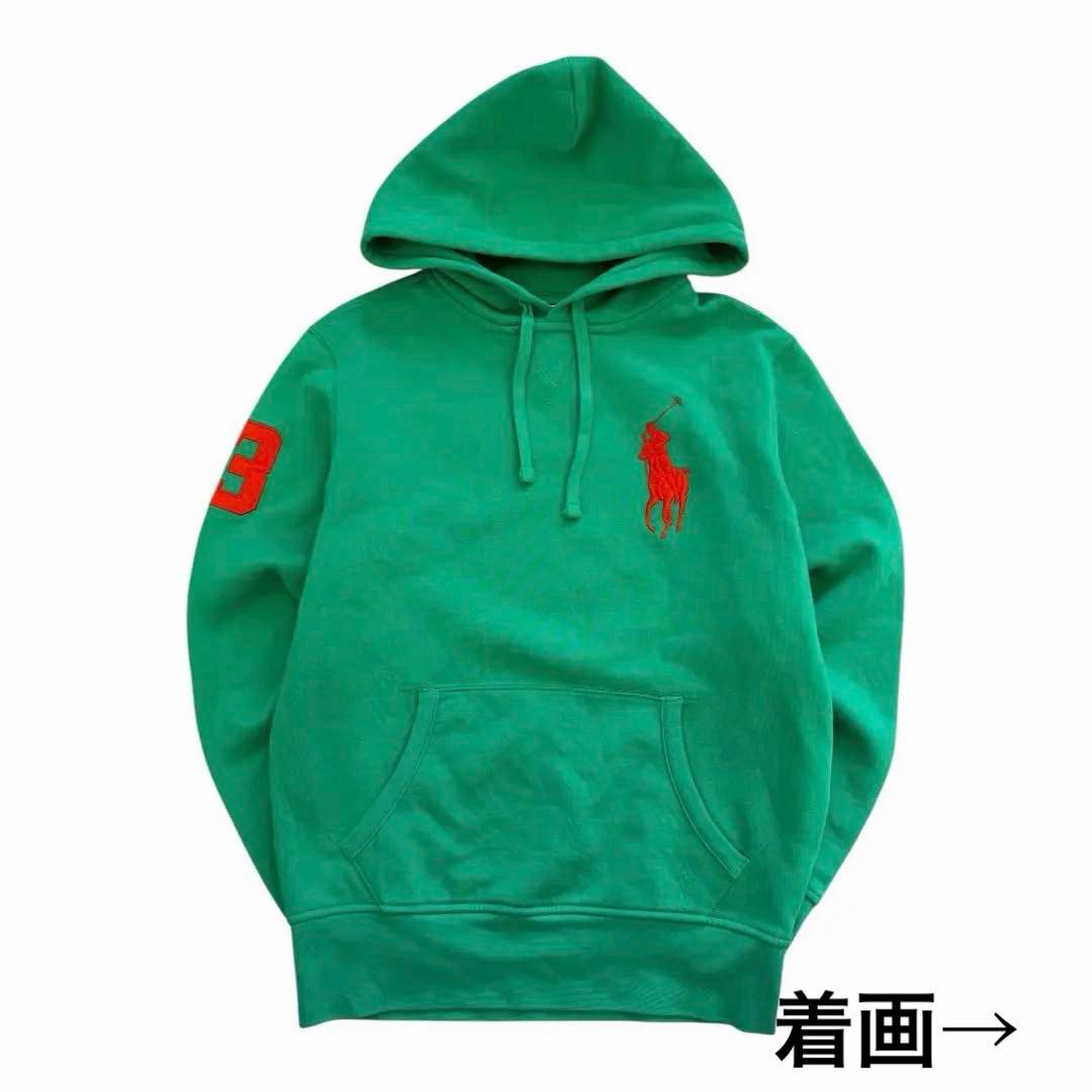 POLO RALPH LAUREN　ビッグポニー　刺繍ロゴパーカー　swag