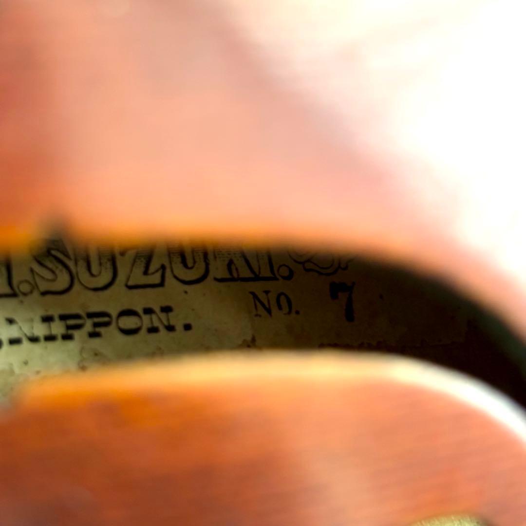 ✨超希少✨MASAKICHI.SUZUKI 鈴木政吉 No.7 バイオリン　虎杢