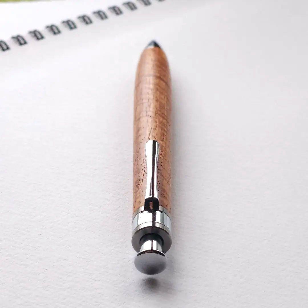 【希少】工房楔 花梨ちぢみ杢 シャープペンシル