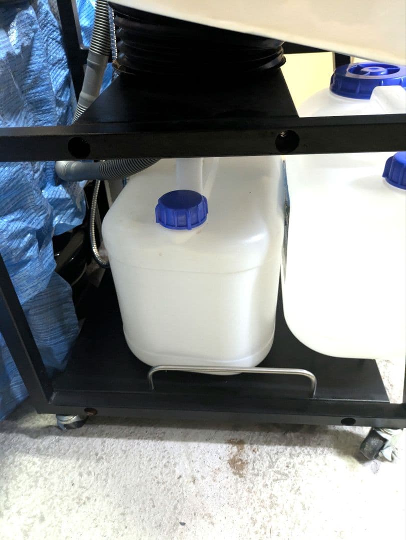 引き取り限定 移動式シャンプー台 移動式チェアー セット売り