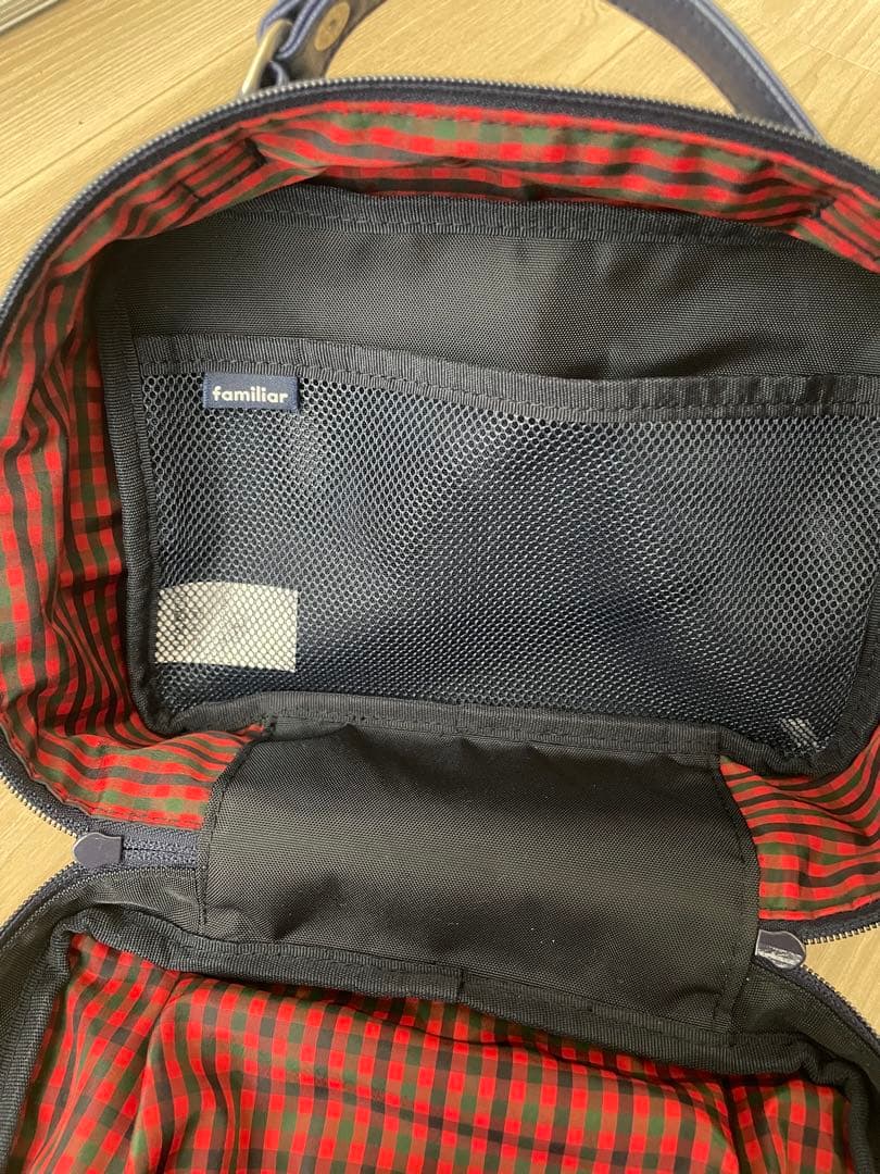 【美品】【新品未使用】familiar おむつポーチ