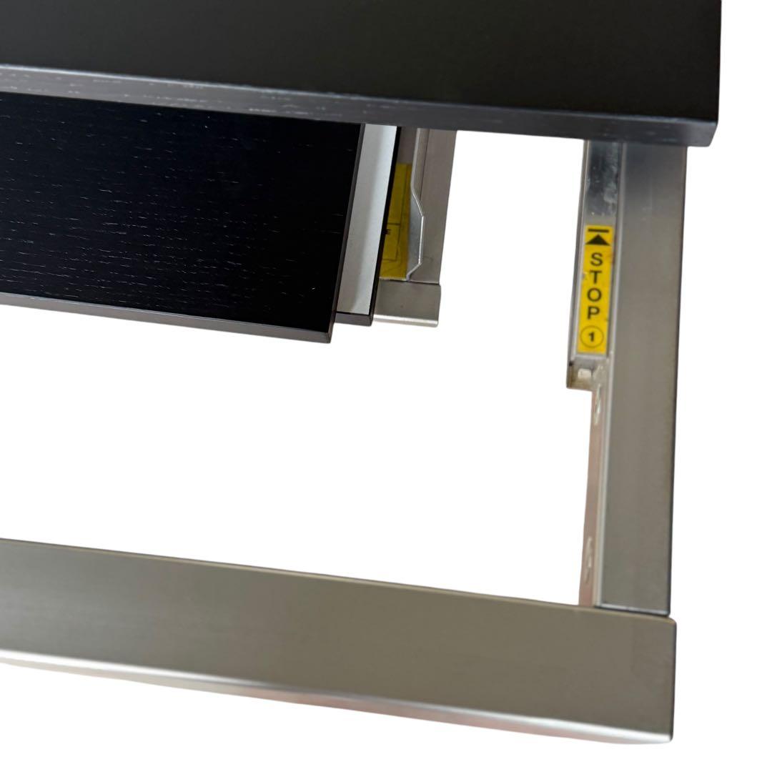 HR646 カリガリス　エクステンションテーブル　マットブラック