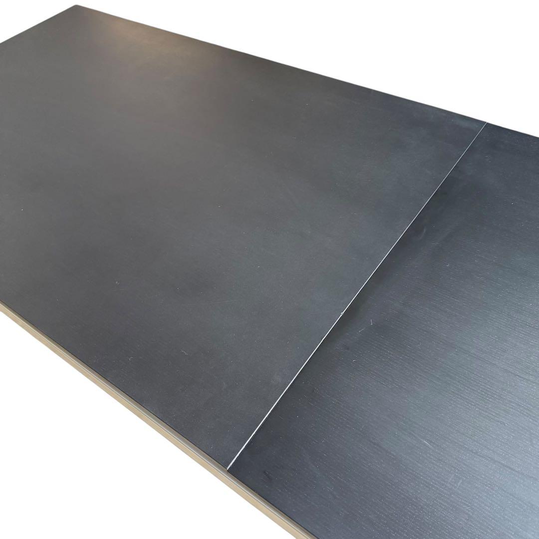 HR646 カリガリス　エクステンションテーブル　マットブラック