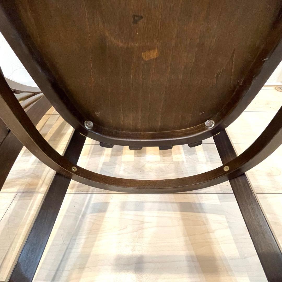 【TON】トン チェア 木製 ダイニングチェア ブラウン 北欧 曲木 2脚セット