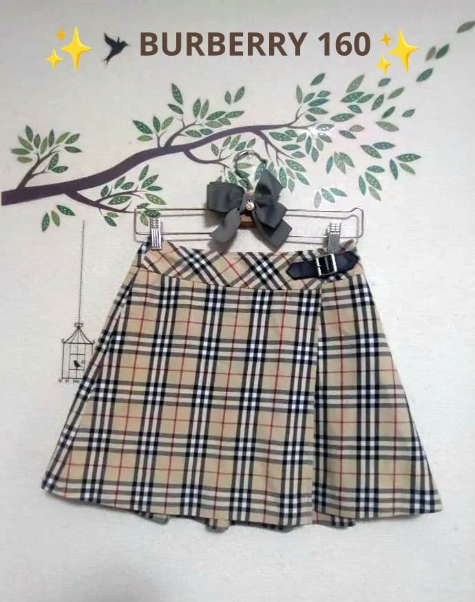 【希少】✨【美品】✨【160】バーバリー チェック　スカート