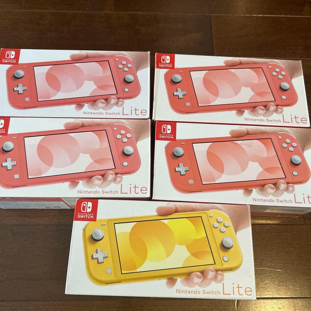Nintendo Switch Lite 新品未開封未使用5台セット