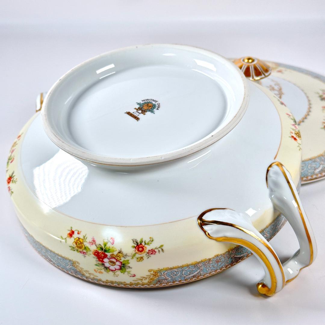 貴重！　Noritake　オールドノリタケ　ビンテージキャセロール　月桂樹M印