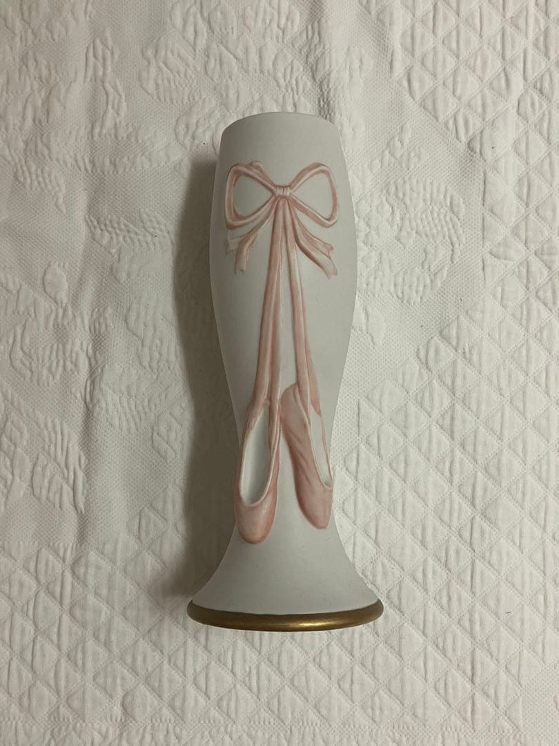 Roman バレエシューズ　花瓶　花器　フラワーベース　ガーリー