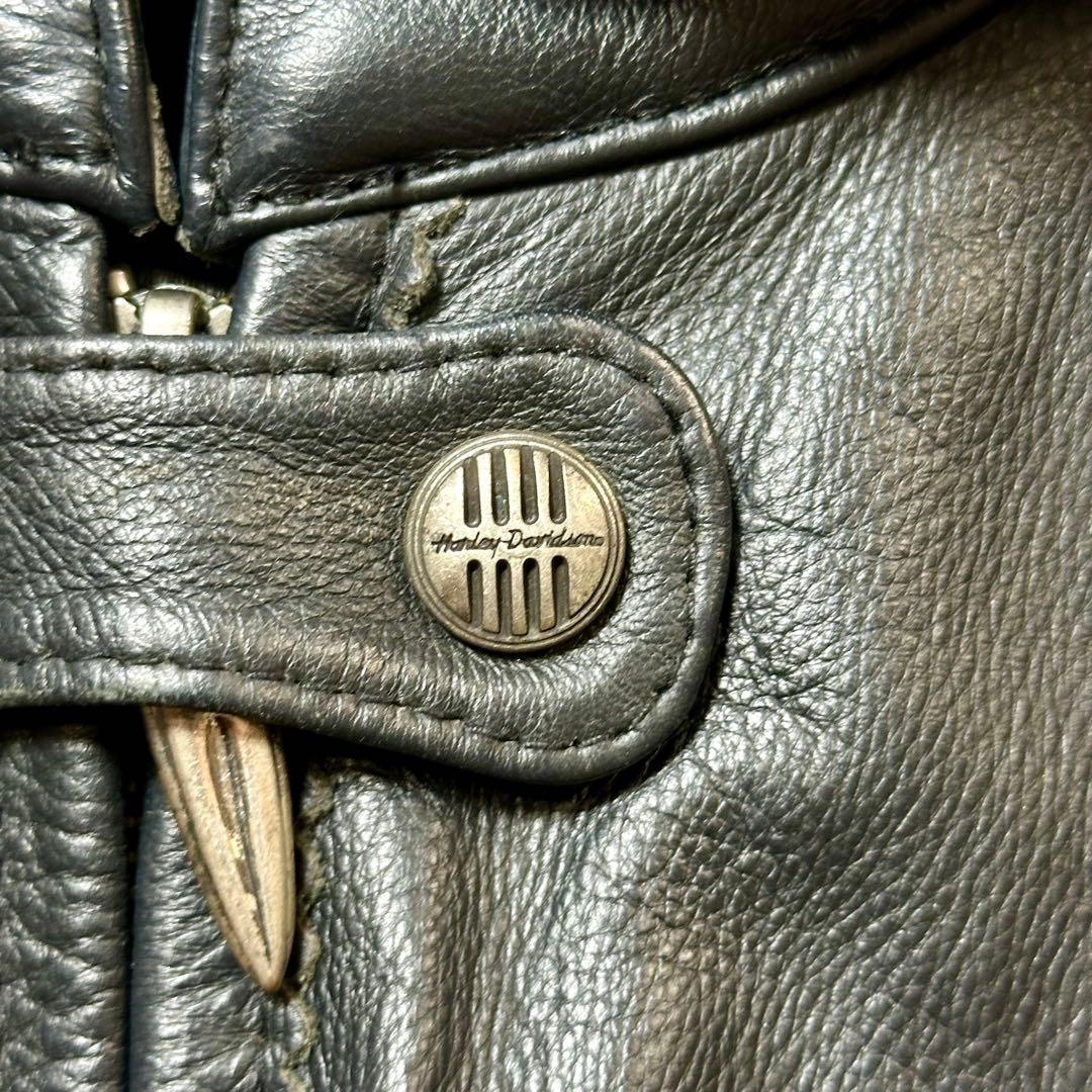 2012 Harley-Davidson レザージャケット 刺繍 カスタムモデル