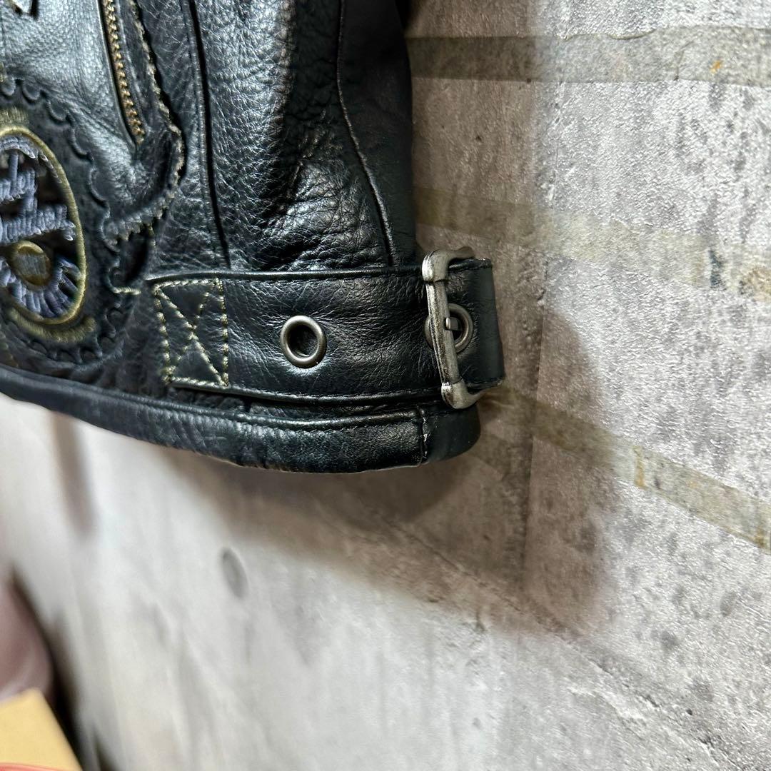 2012 Harley-Davidson レザージャケット 刺繍 カスタムモデル