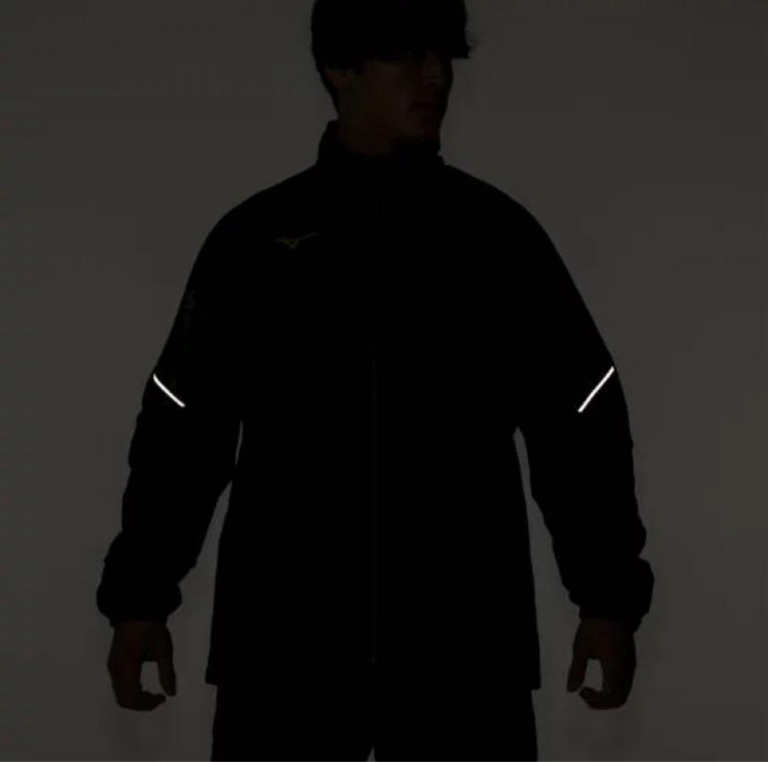 新品　ミズノ　メンズ　ブレスサーモ　ウィンドブレーカージャケットパンツ上下