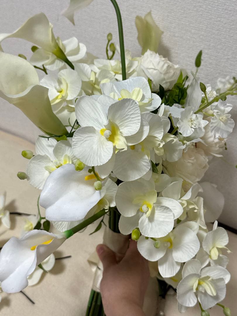 アーティフィシャルフラワー　ブートニア、ヘッドパーツ