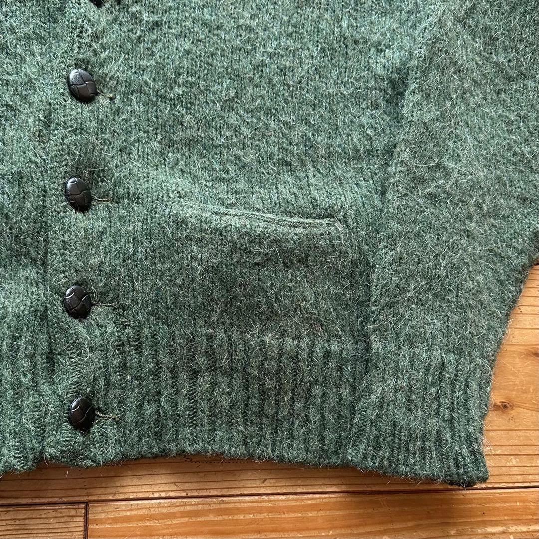 極希少 60s vintage PUIITAN シャギー モヘアカーディガン