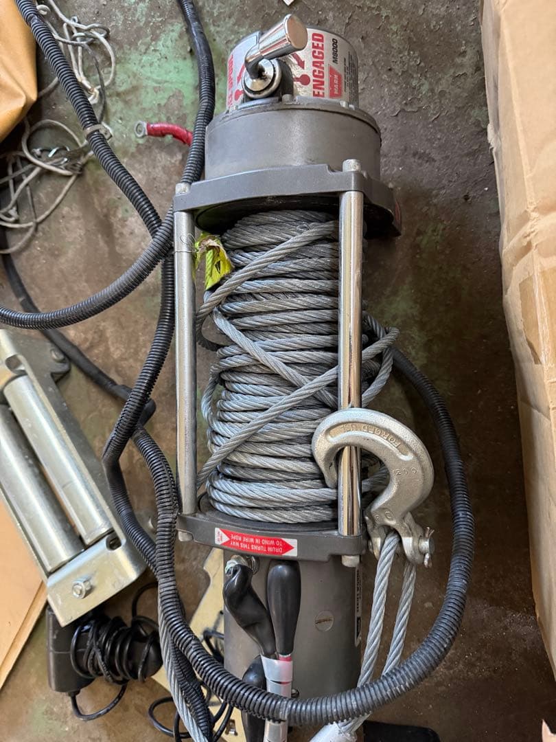 warn M8000 ウィンチ　ジムニー　ランクル