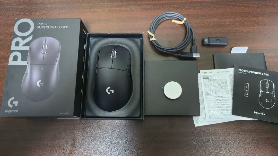 【留意点あり】logicool PRO X SUPERLIGHT 2 DEX