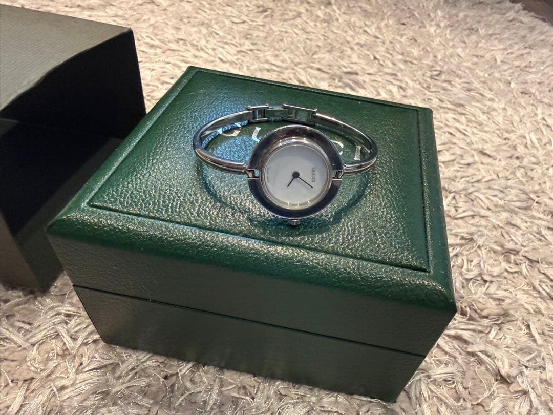 GUCCI レトロ腕時計 カラーベゼル交換自由！