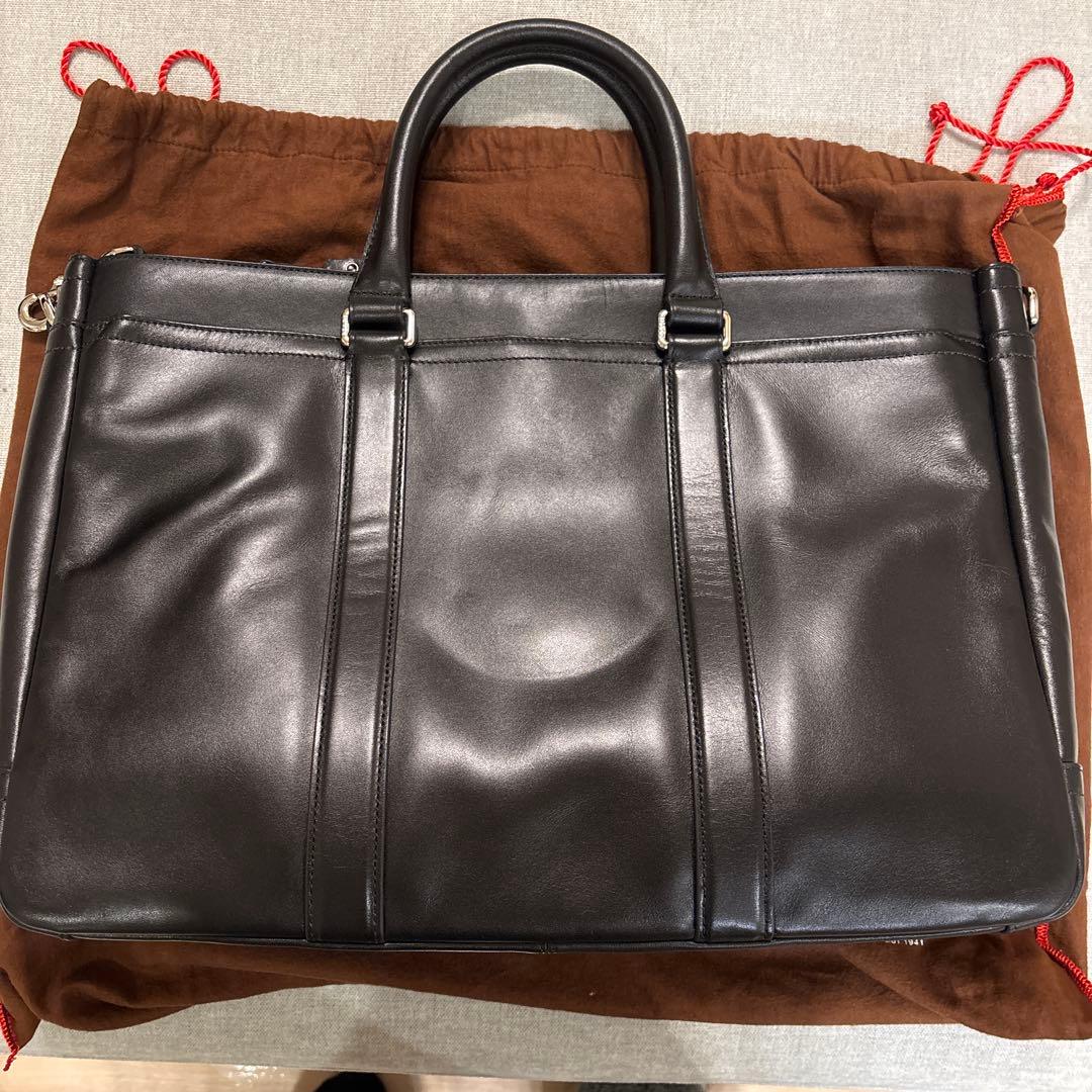 COACH ダークブラウン トートバッグ