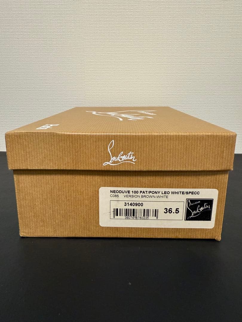 クリスチャンルブタン　レオパード　ハイヒール　36.5