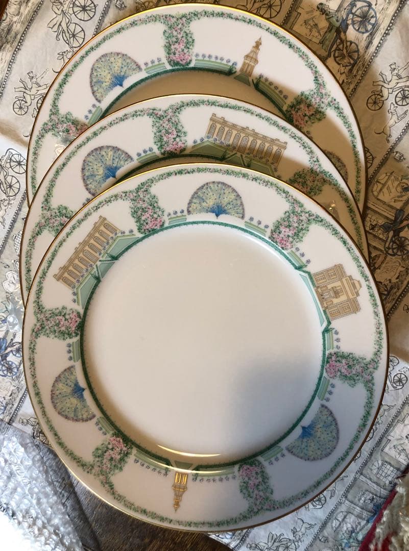 ベルナルド の  ［バガテル］のデイナープレート　3枚