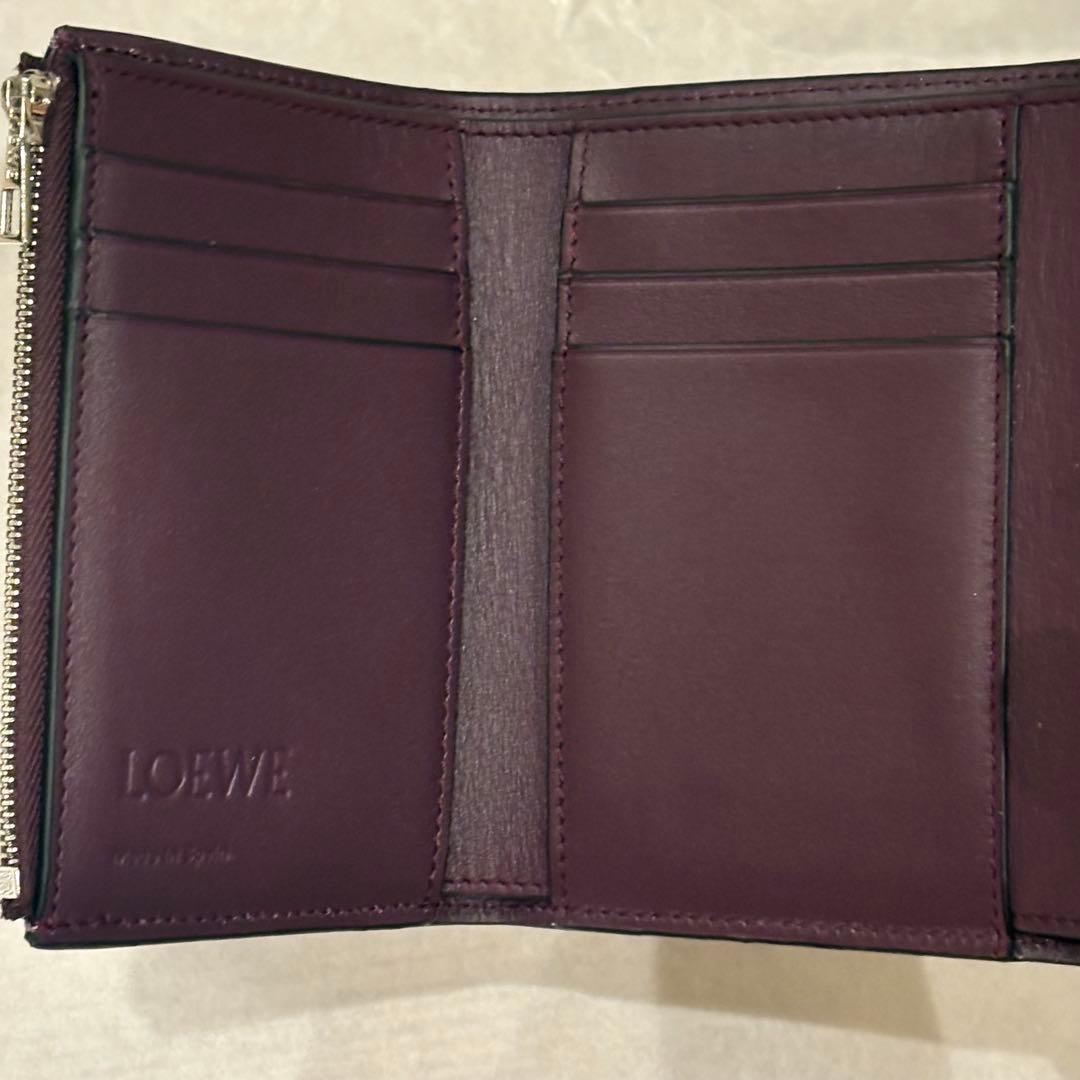 LOEWE バーティカル ウォレット スモール(ソフトグレインカーフ)