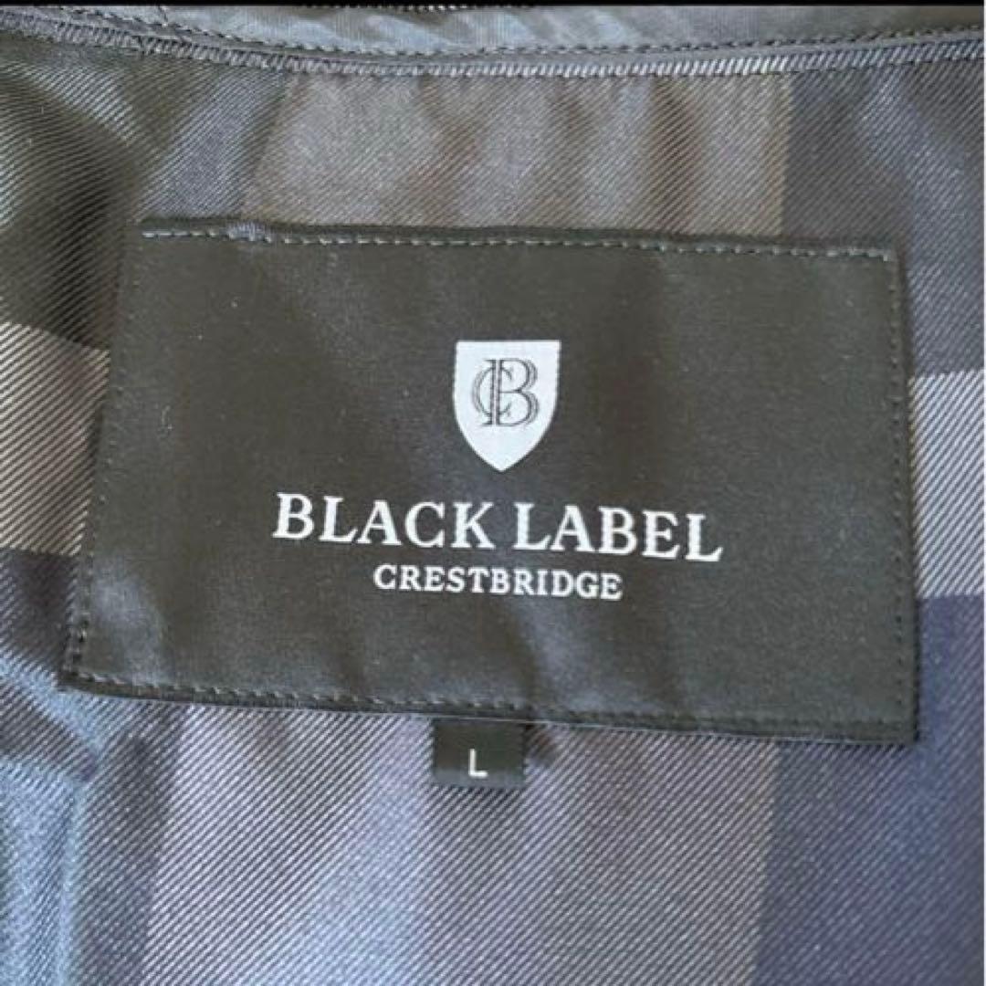【美品✨】ブラックレーベルクレストブリッジ　トレンチコート　ライナー　ベルト　Ｌ