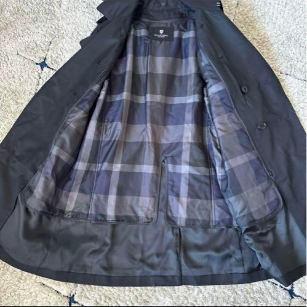 【美品✨】ブラックレーベルクレストブリッジ　トレンチコート　ライナー　ベルト　Ｌ