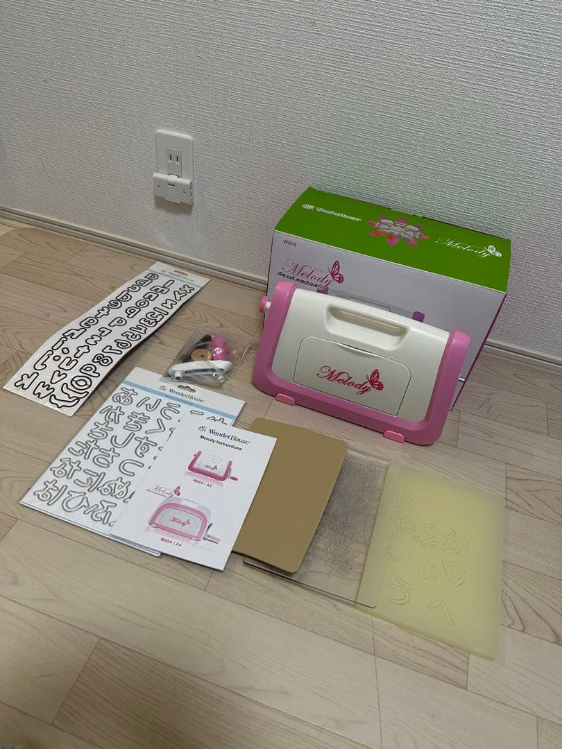 ワンダーハウス　メロディ　W005 A5サイズ　ダイカットk1826