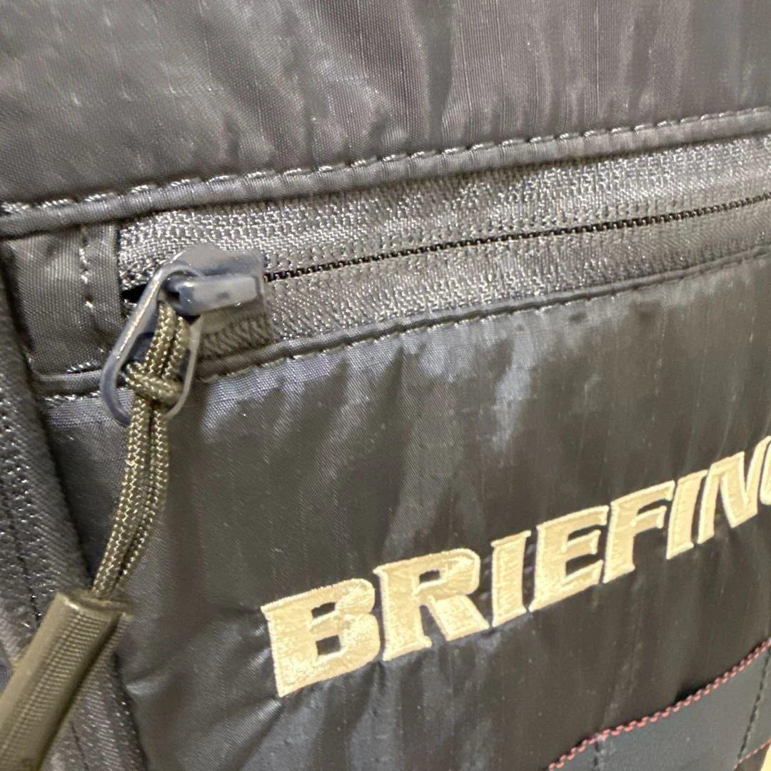 CR-6 BRIEFING ネイビー キャディバッグ 未使用フード付