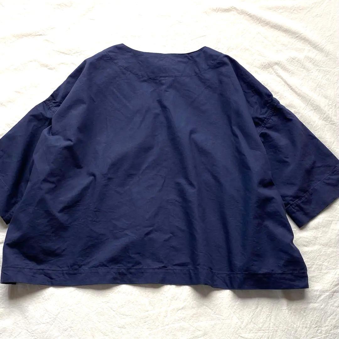 45r フォーティーファイブアール　コットン　プルオーバー　ネイビー