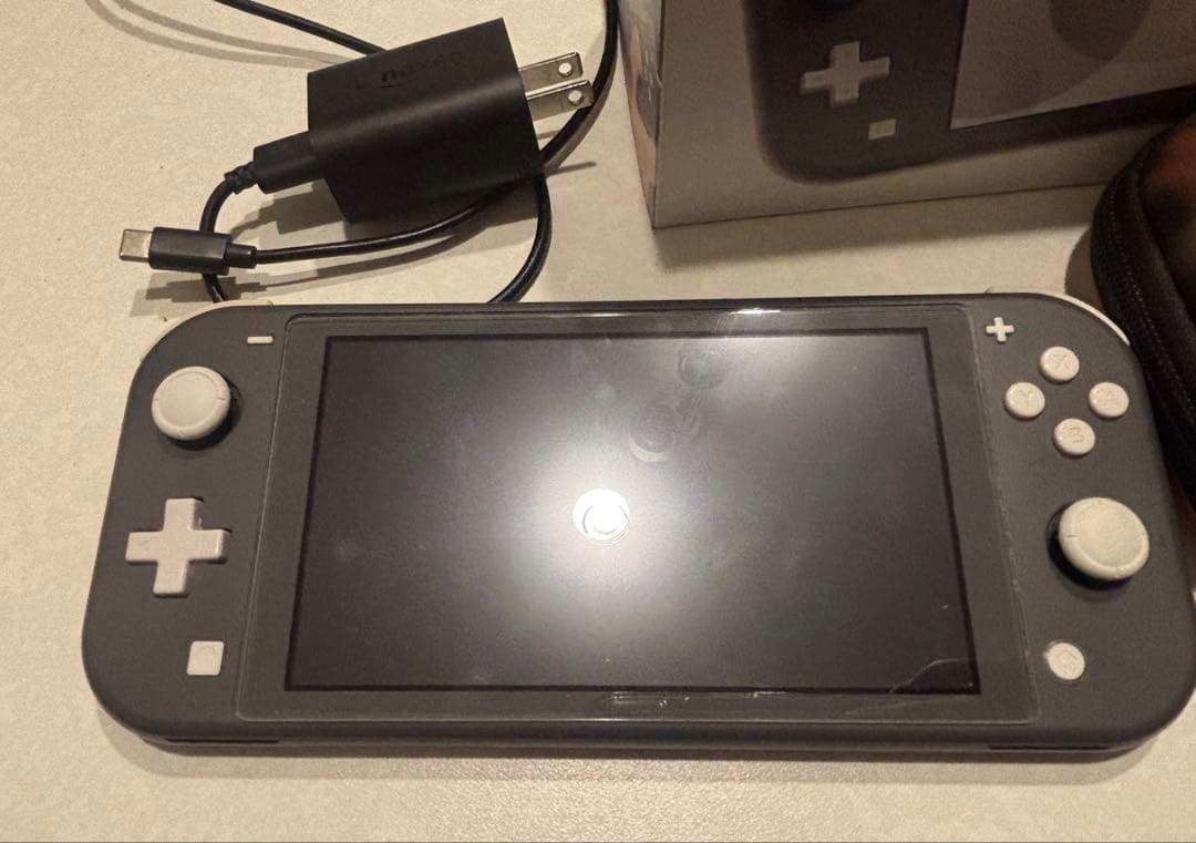 Nintendo Switch Lite グレー 128GB ケース付き