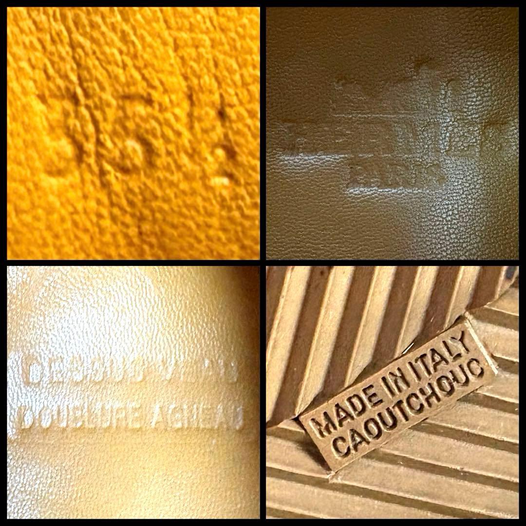 定番■エルメス■レザースニーカー✨クイック 本革 ラグジュアリー