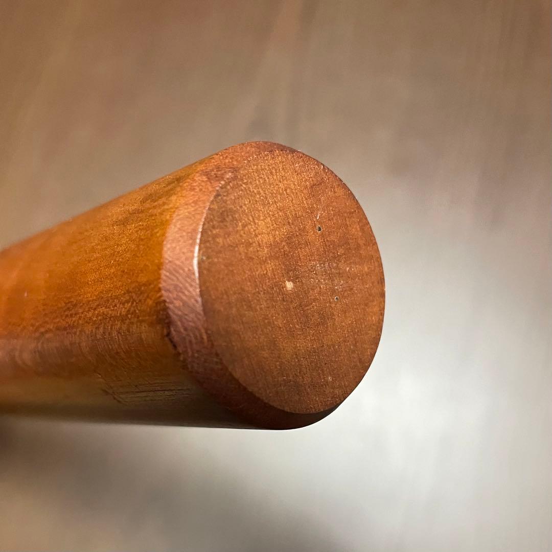 銘木 めん棒 (約)75cm(φ34mm)木製めん棒 蕎麦打ち オーダーメイド