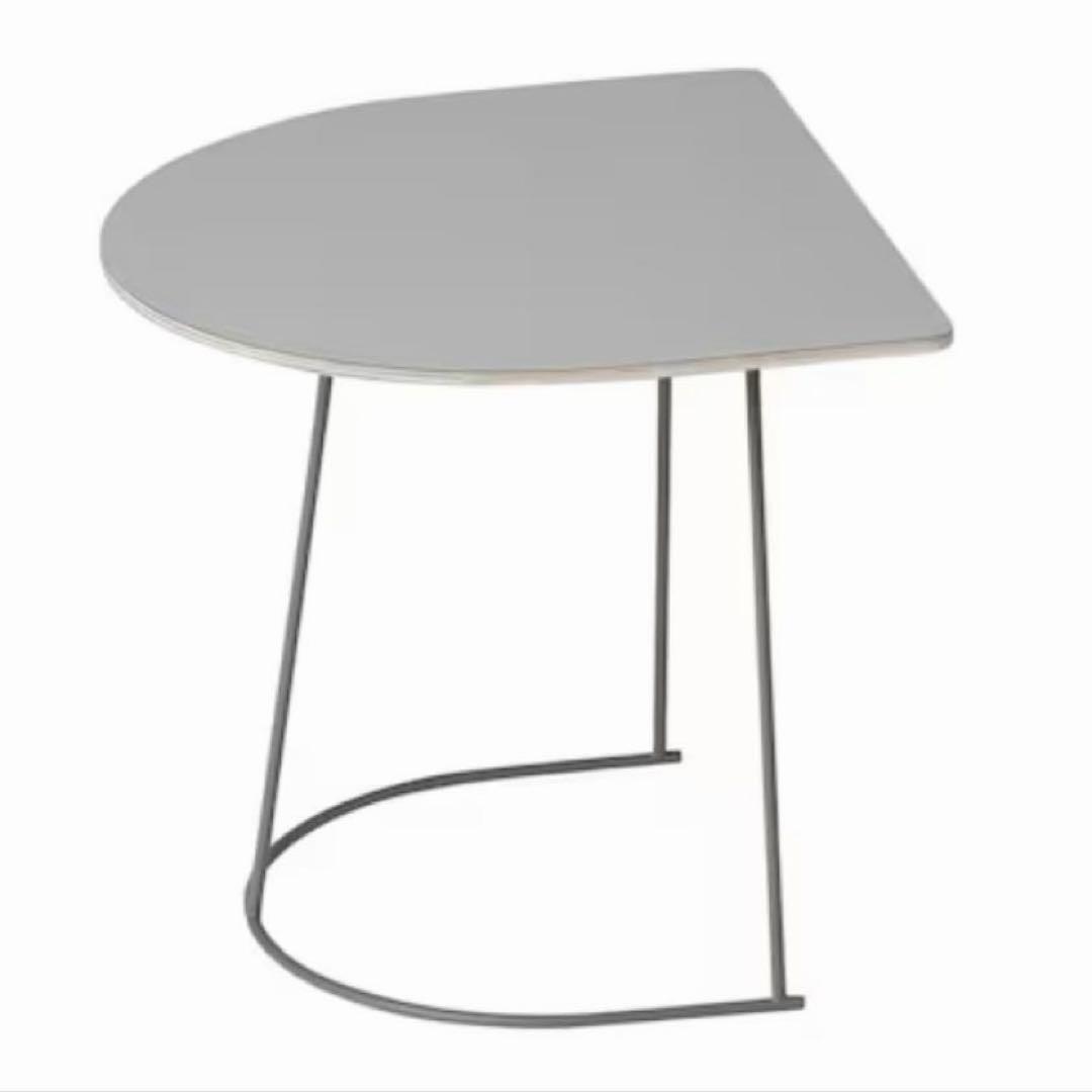 サイドテーブル・ナイトテーブル・ローテーブル muuto AIRY COFFEE TABLE / HALF SIZE gray