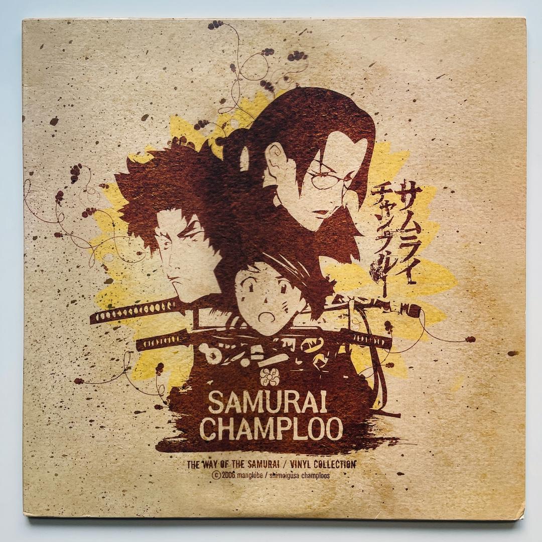 3LP レコード サムライチャンプルー Nujabes ヌジャベス 盤一部難あり