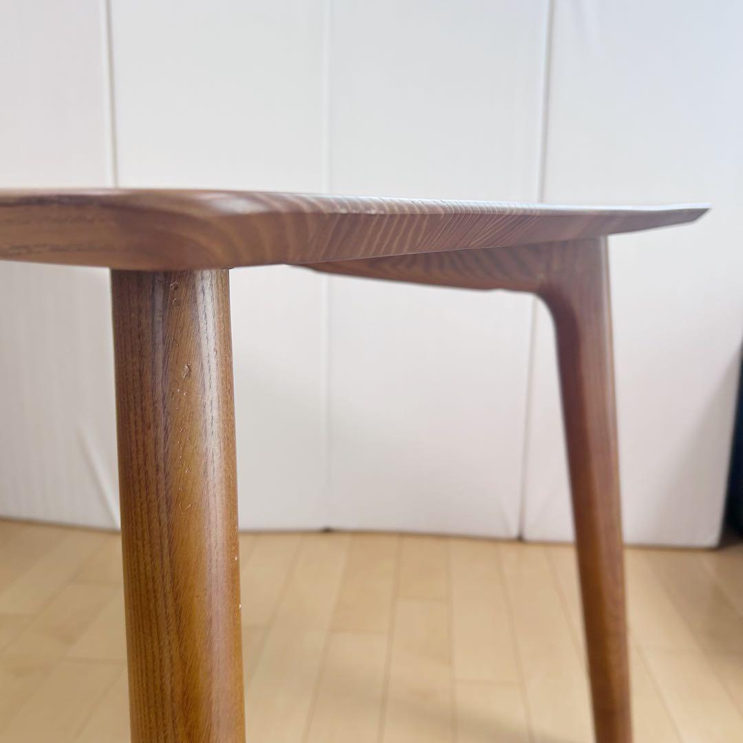 タンスのゲン　アッシュ無垢材　ダイニングテーブル　幅1500 天然木　希少