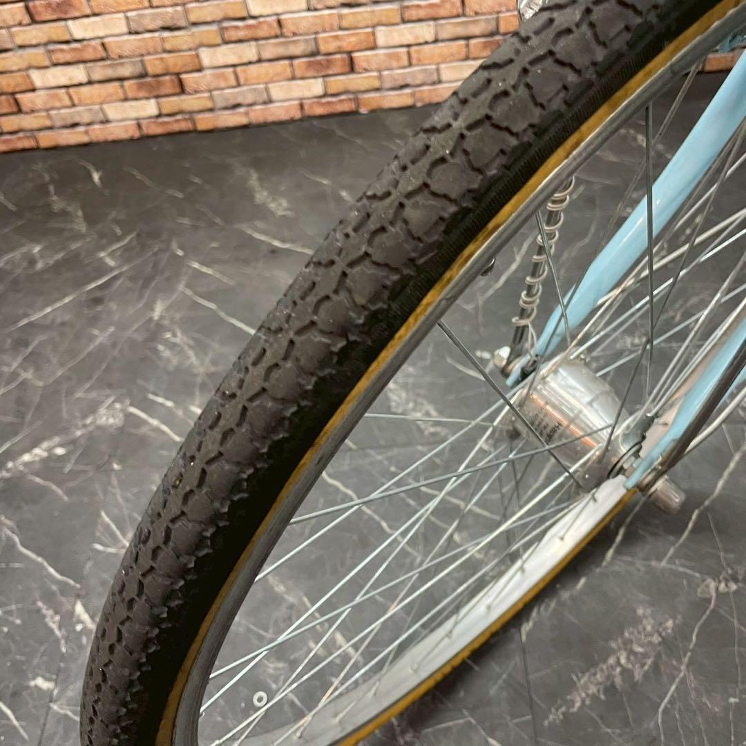 【110】子供用自転車 子供車 joyous 水色 26インチ 変速付き