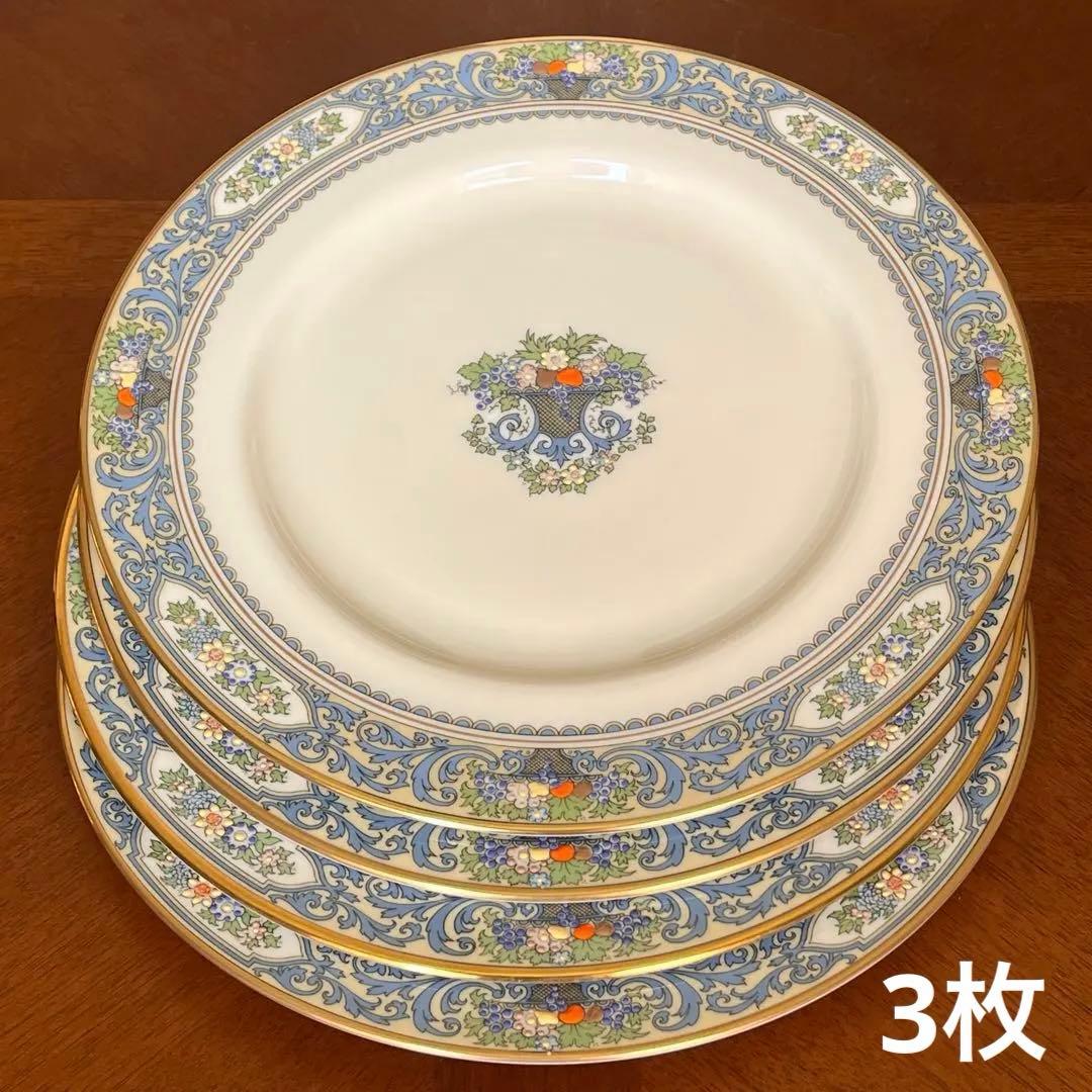 【美品】レノックス★オータム★ディナー皿　3枚