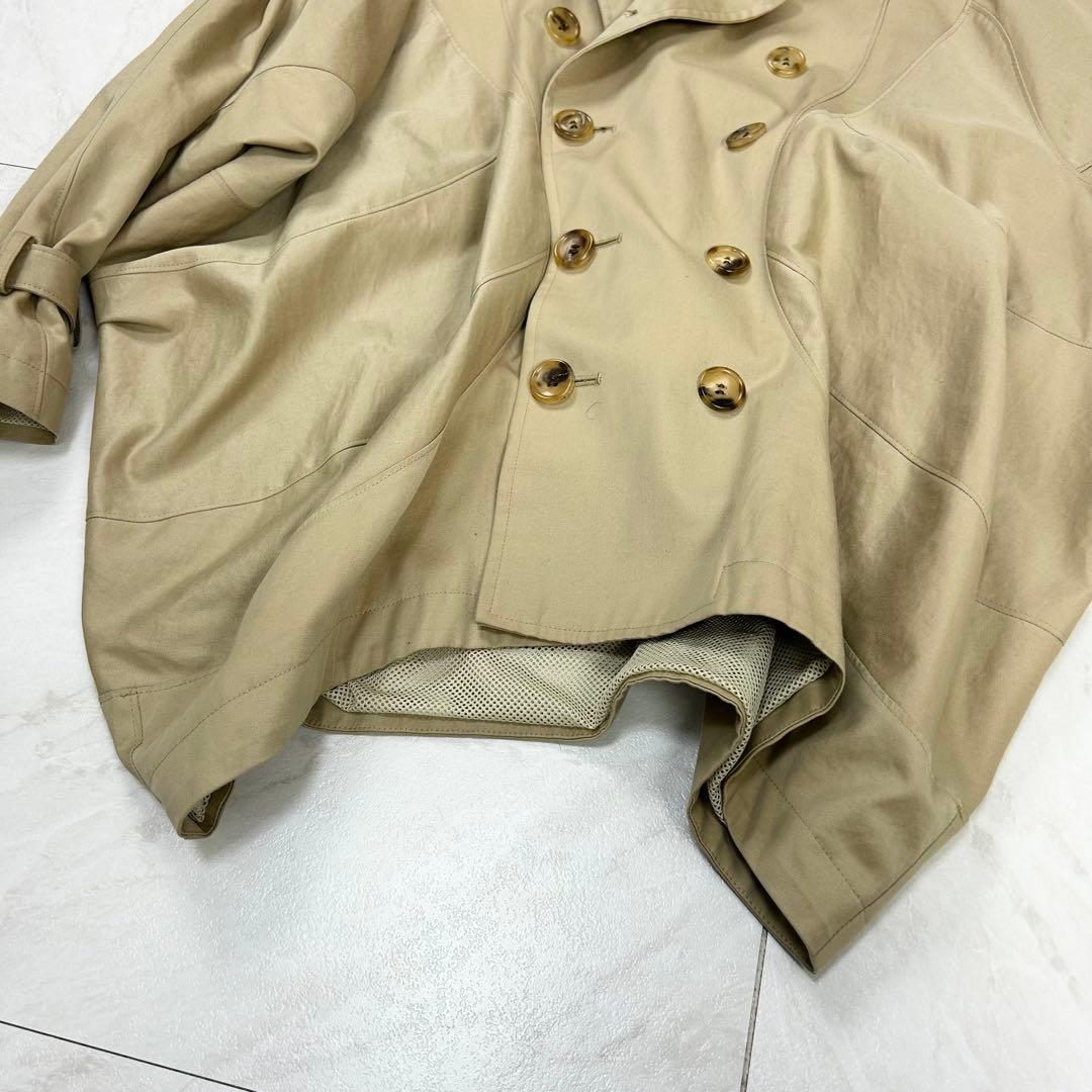 ジュンヤワタナベコムデギャルソン 変形 ポンチョ トレンチコート XS