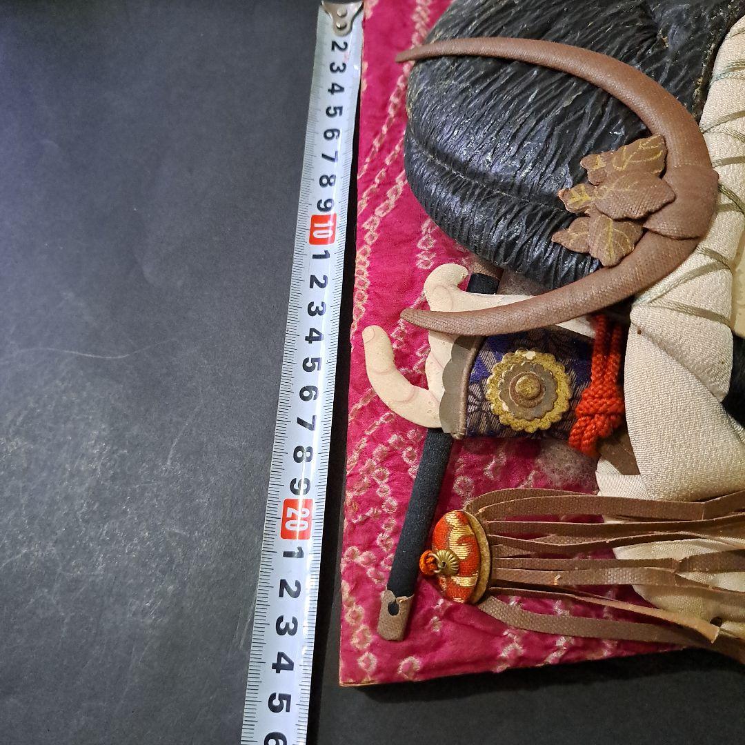 江戸羽子板　大丸特選　共箱入　緞子、綸子　桐板 牡丹図　市川団十郎写