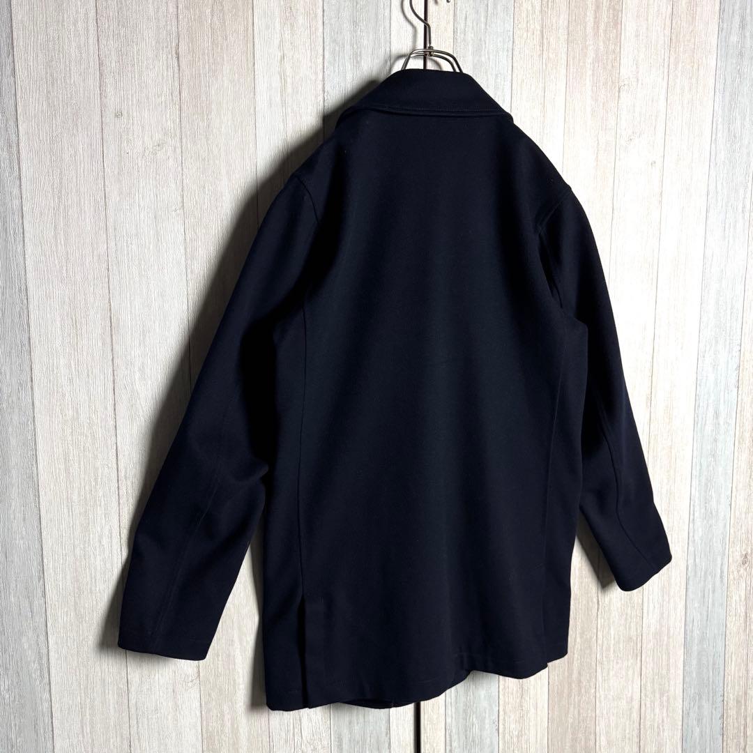 3647【ロロピアーナ・美品】ブルックスブラザーズ ウール ステンカラーコート