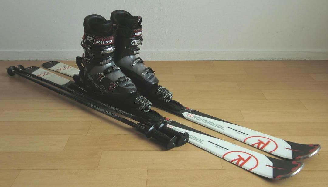 ■12月・1月限定■送料無料ロシニョール■メンズスキーセット■156/26.5■