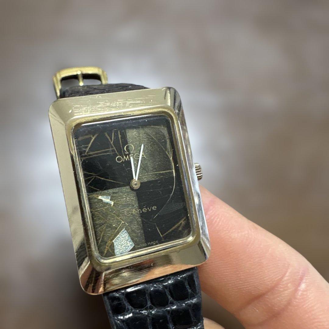 1974年製 オメガ タンク ジュネーブ ウォッチフルオーバーホール済み