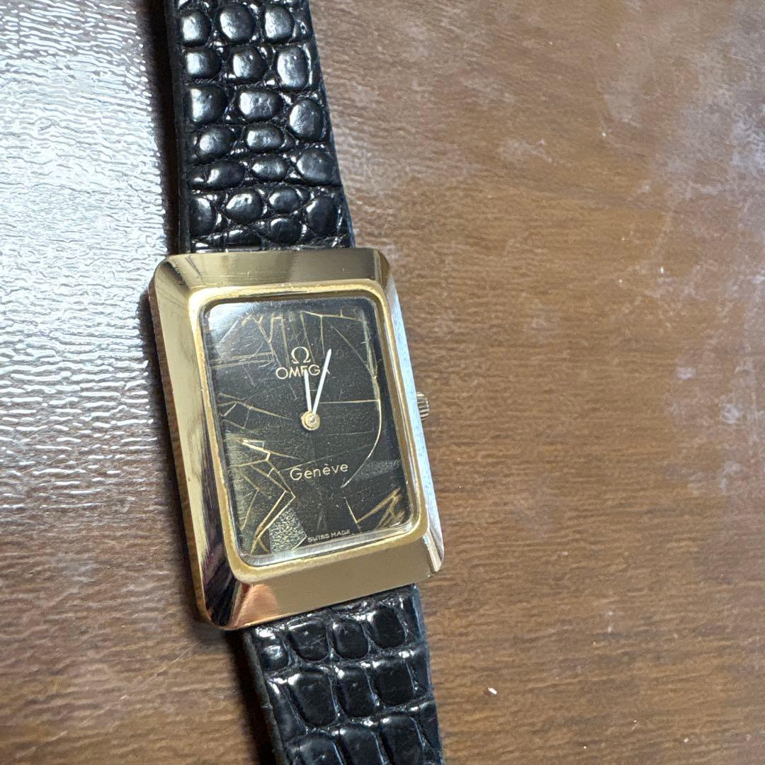 1974年製 オメガ タンク ジュネーブ ウォッチフルオーバーホール済み