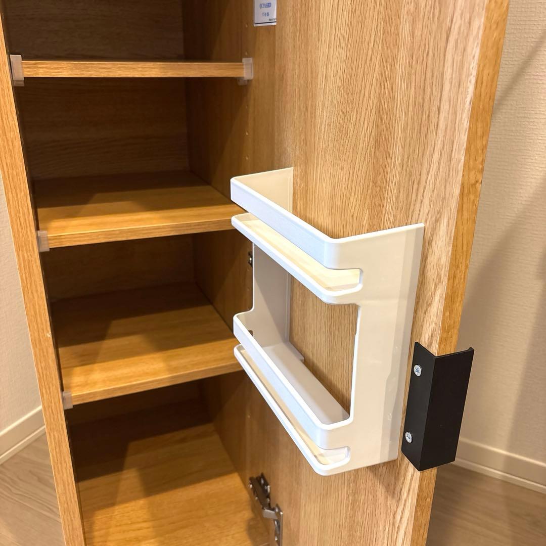 ニトリ　エトナ　スリムストッカー　ライトブラウン　美品　収納